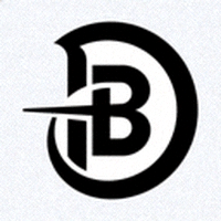 HB火博官方Logo - 蓝色火焰与足球组合图案