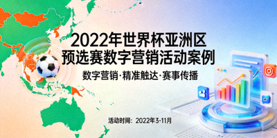 2022年世界杯亚洲区预选赛数字营销活动案例封面